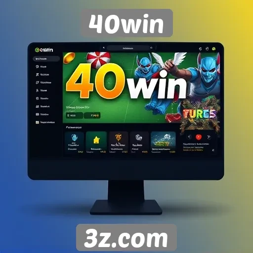 Interface e usabilidade do 40win para jogadores