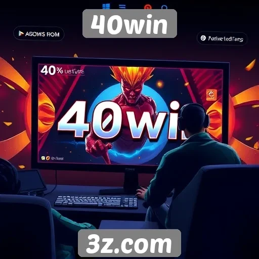 Avaliação da interface do usuário do 40win